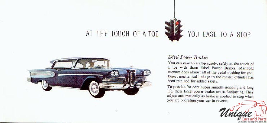 1958 Edsel Features Brochure Page 8